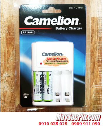 Camelion BC-1010B, Bộ sạc pin AA Camelion BC-1010B kèm 2 pin Camelion AlwaysReady AA2700mAh 1.2v